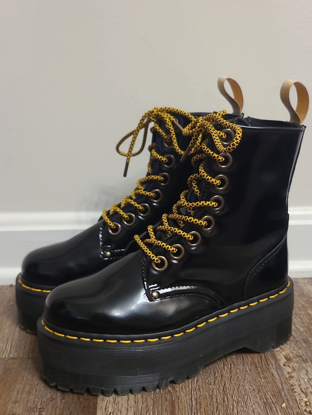 Dr. Martens Vegan Jadon Max Platform Boots Platform Combat Boots